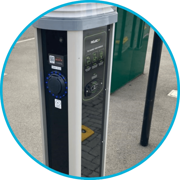 EV Charger installed by Bedford Electrical